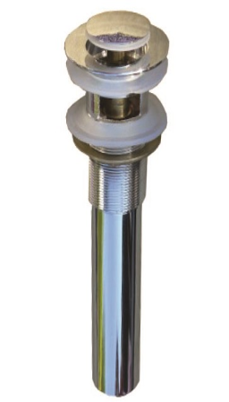 DESAGUE LAVAMANOS LAVATORIO POP UP 1 1/4" METALICO CON REBALSE