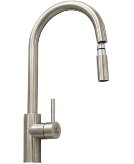 LLAVE MONOMANDO GRIFO LAVAPLATOS MODERN INOXIDABLE FLEXIBLE EXTRAIBLE