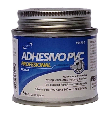 ADHESIVO PVC LATA 59 CC PATEL