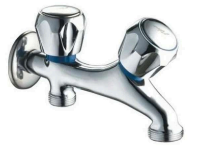 LLAVE LAVADORA DOBLE MANILLA 1/2" X 3/4"