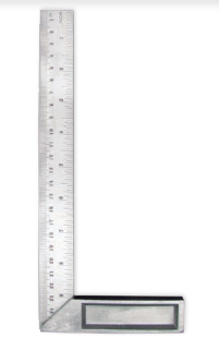 ESCUADRA CARPINTERO 10" METALICO F3C
