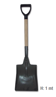 PALA PUNTA CUADRADO MANGO PLASTICO F3C