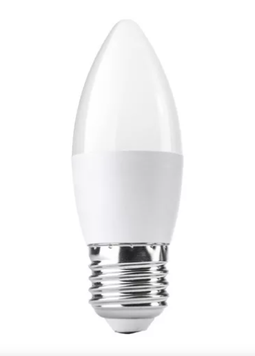 AMPOLLETA LED VELA C37 E27 6W 6500K LUZ FRIA WELLMAX
