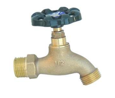 LLAVE DE JARDIN 1/2" HE BRONCE