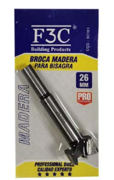 BROCA FORSTNER PARA MADERA 26 MM F3C