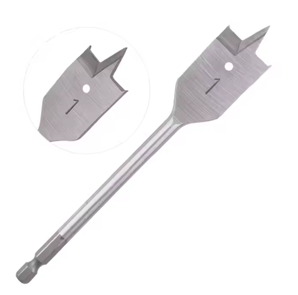 BROCA PLANA PARA MADERA 1" HEMIC