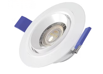 PANEL LED EMBUTIDO 6W 6500K LUZ FRIA WELLMAX