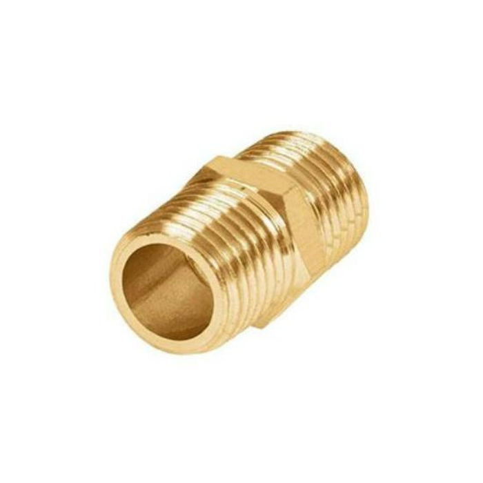 NIPLE BRONCE 1/2" HE