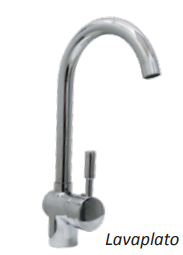 LLAVE MONOMANDO GRIFO LAVAPLATOS VERTICAL MODERN