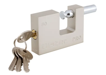 CANDADO DE SEGURIDAD BLOQUE TIPO C PRO 80 MM OISTER ODIS
