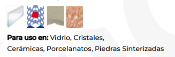 DISCO DIAMANTADO PARA VIDRIO 4 1/2" HEMIC