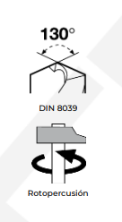 BROCA PARA CONCRETO 3 X 60 MM ECEF