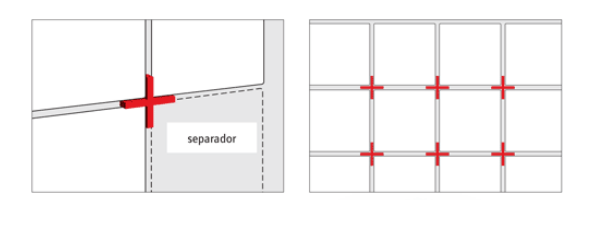 SEPARADOR CERAMICA 2 MM 100 PIEZAS F3C