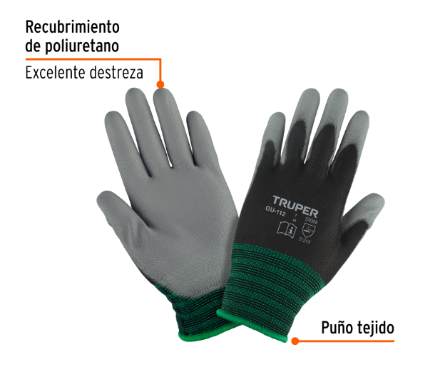 GUANTES MULTIUSO MULTIFLEX NYLON TRUPER