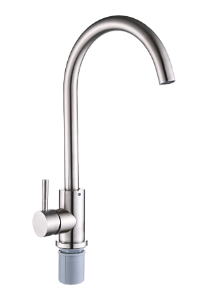 LLAVE MONOMANDO GRIFO LAVAPLATOS VERTICAL INOXIDABLE