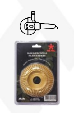 DISCO ESCOFINA PARA MADERA HEMIC