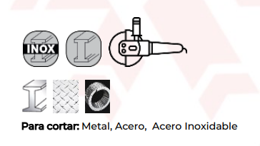 DISCO CORTE METAL 9" (230MM) HEMIC