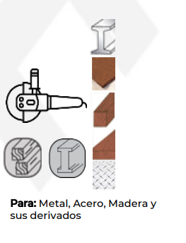DISCO LIJA TRASLAPADO GRANO 80 - 4 1/2" HEMIC