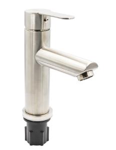 LLAVE MONOMANDO GRIFO LAVATORIO PARA LAVAMANOS MODERN INOXIDABLE