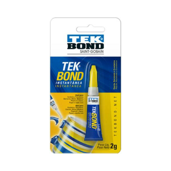 ADHESIVO INSTANTANEO GOTITA, 2 GR TEKBOND