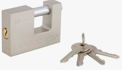 CANDADO DE SEGURIDAD BLOQUE TIPO C PRO 80 MM OISTER ODIS