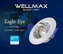 PANEL LED EMBUTIDO 6W 6500K LUZ FRIA WELLMAX