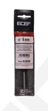 BROCA PARA MADERA 3 MM 3 PUNTAS ECEF