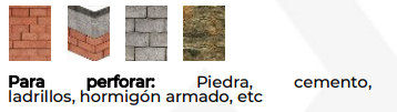 BROCA PARA CONCRETO SDS PLUS 6 X 210 MM 4 PUNTAS HEMIC