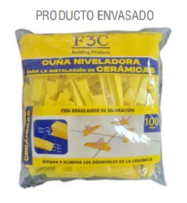 CUÑA NIVELADORA PARA CERAMICA 100 UND F3C