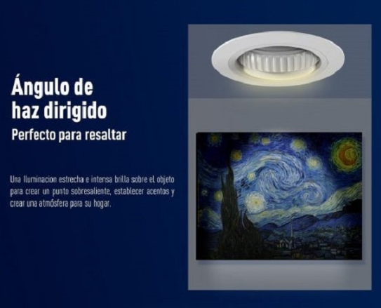 PANEL LED EMBUTIDO 6W 6500K LUZ FRIA WELLMAX