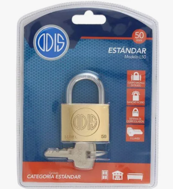 CANDADO L50 50 MM ODIS