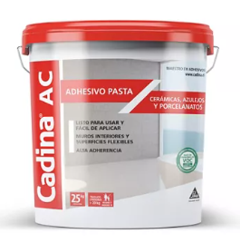 ADHESIVO CERAMICO AC EN PASTA GALON CADINA