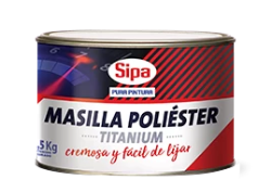 MASILLA MAGICA POLIESTER TITANIUM 500 GR CON CATALIZADOR SIPA