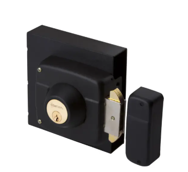 CERRADURA ACCESO REJA CORREDERA C/CAJA METALICA (SOBREPONER) 112 OISTER ODIS