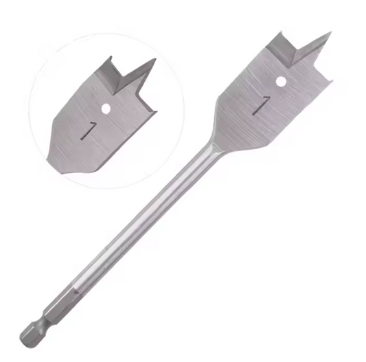 BROCA PLANA PARA MADERA 1" HEMIC