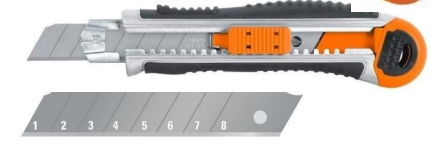 CUCHILLO CARTONERO METAL INDUSTRIAL 18 X 100 MM TRUPER