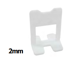 NIVELADOR PARA CERAMICA 2 MM 100 UND F3C