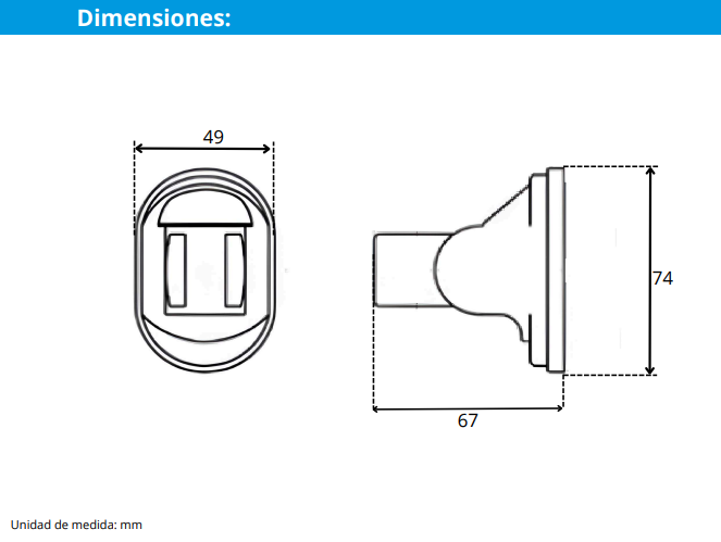 SOPORTE PARA DUCHA AJUSTABLE SWERTT