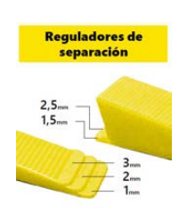 CUÑA NIVELADORA PARA CERAMICA 100 UND F3C